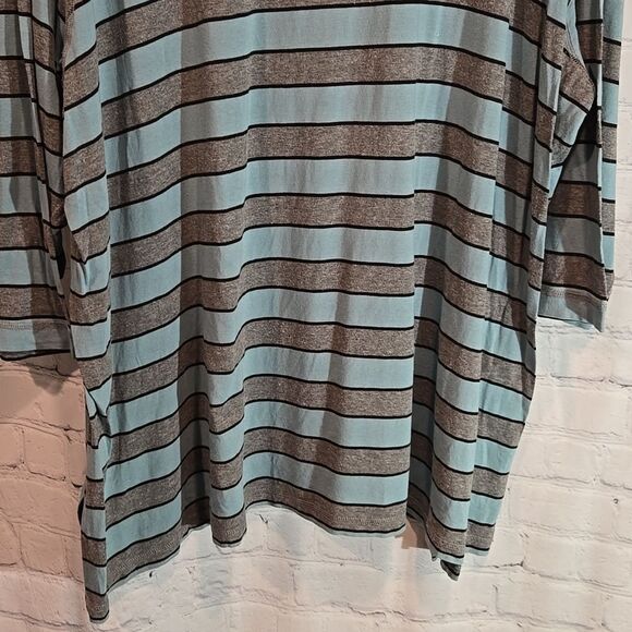 CJ Banks Striped Plus Size 3X Top - Picture 9 of 11